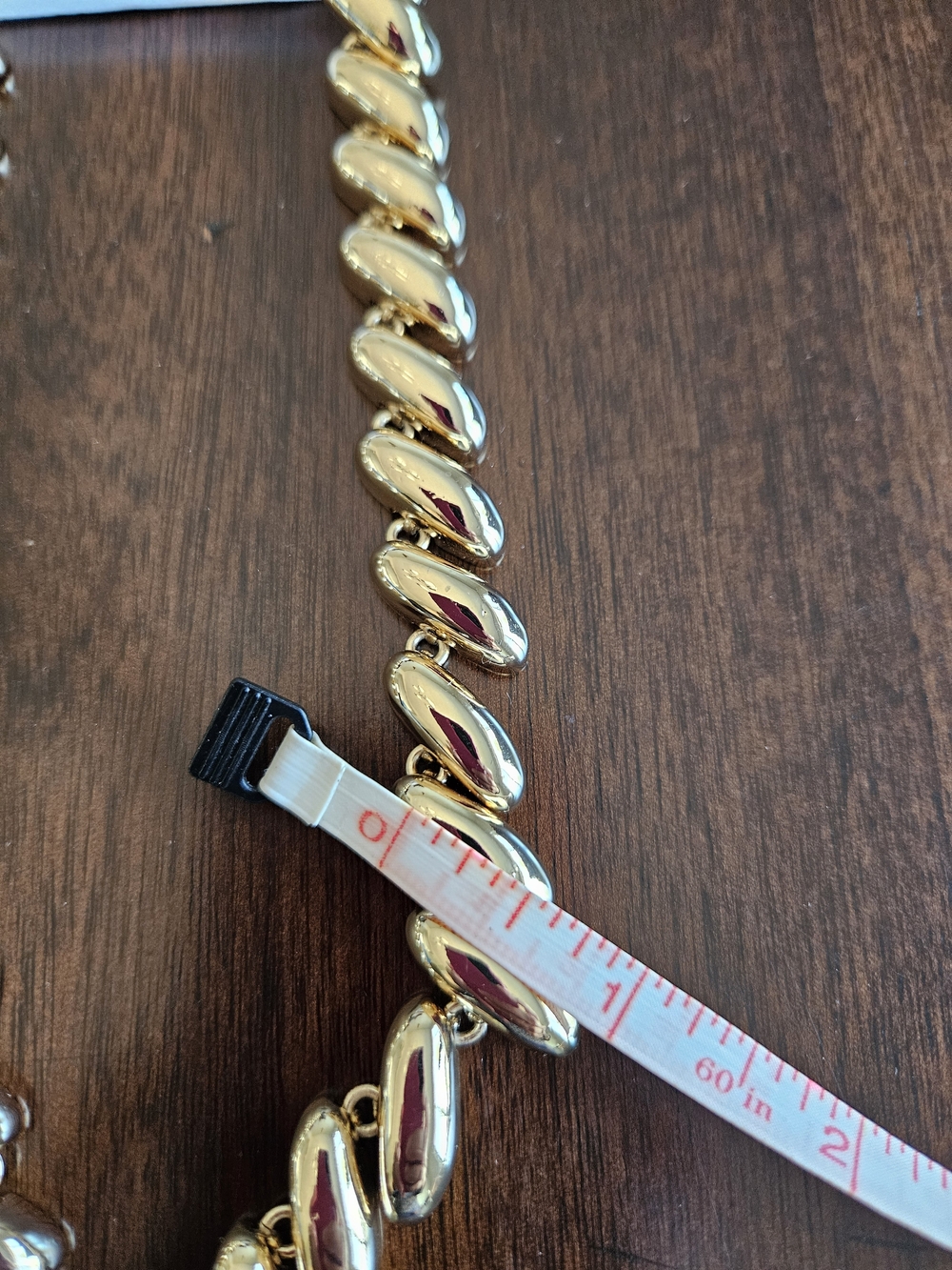J. Crew Spiral Chain Statement Necklace, Gold - Picture 5 of 5